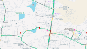 L&T Thanisandra Location Map
