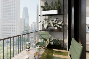 L&T Thanisandra Balcony